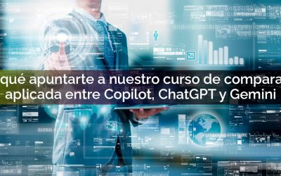 Por qué apuntarte a nuestro curso de comparativa aplicada entre Copilot, ChatGPT y Gemini